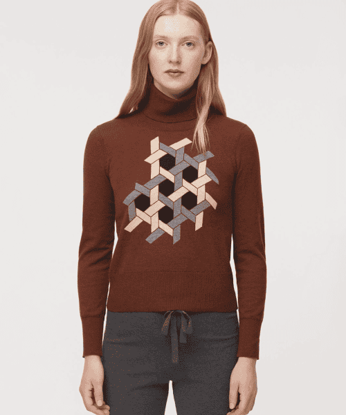 Alternative view of Jaylene Turtleneck